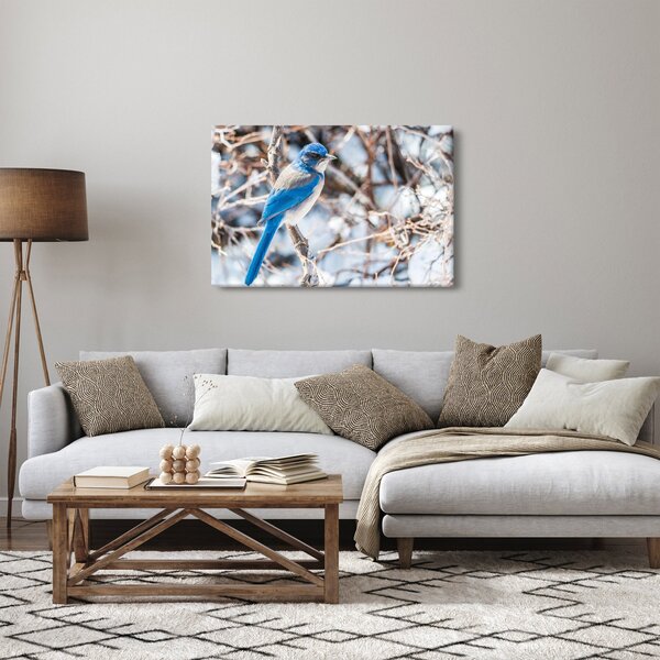 Slika - Zimska ptica (90x60 cm)