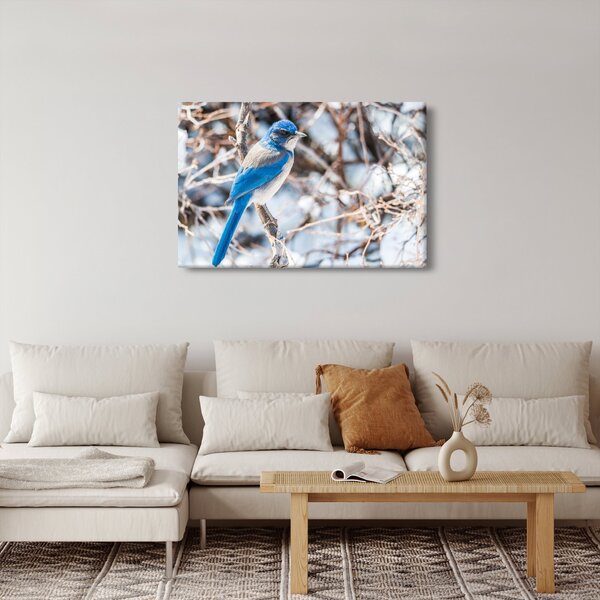 Slika - Zimska ptica (90x60 cm)
