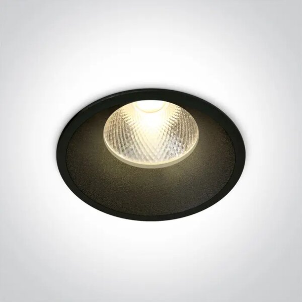 UGRADBENA SVJETILJKA LED/12W/3000K/960lm/20°/230V CRNA DM10112TD/B/W