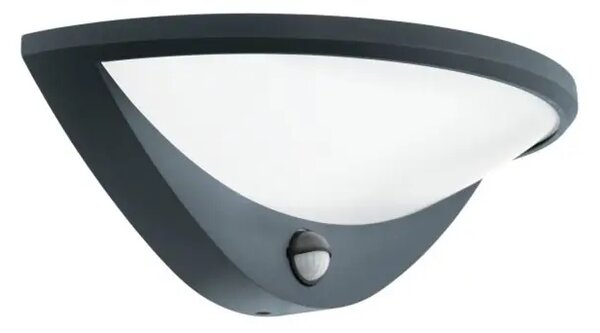 VANJSKA ZIDNA LAMPA 1xLED 9,3W, 1050lm, 3000 K, LIJEVANI ALUMINIJ/CRNA BELCREDA 97312