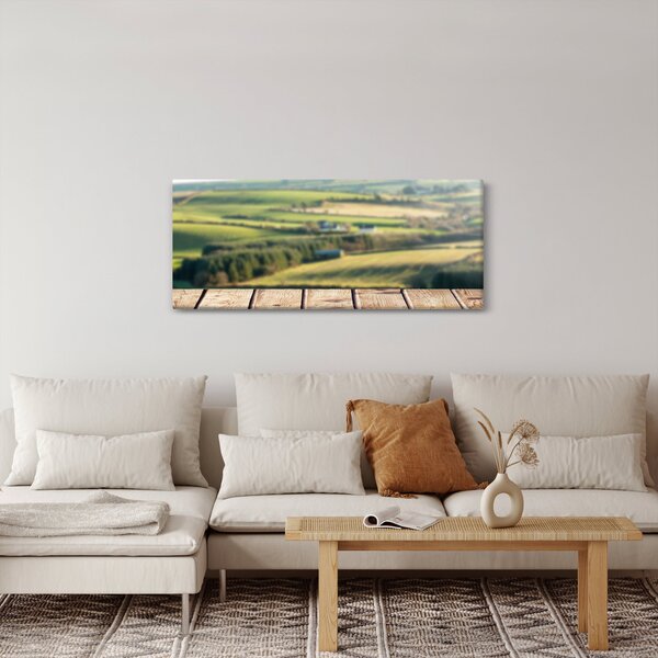Slika - Pogled na krajolik (120x50 cm)
