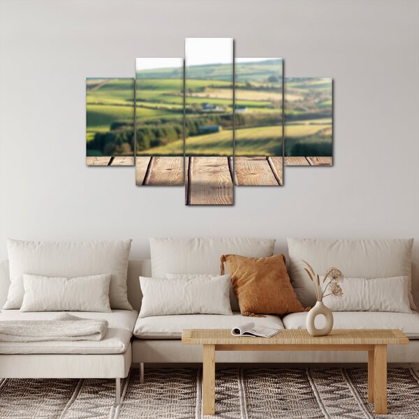 Slika - Pogled na krajolik (150x105 cm)