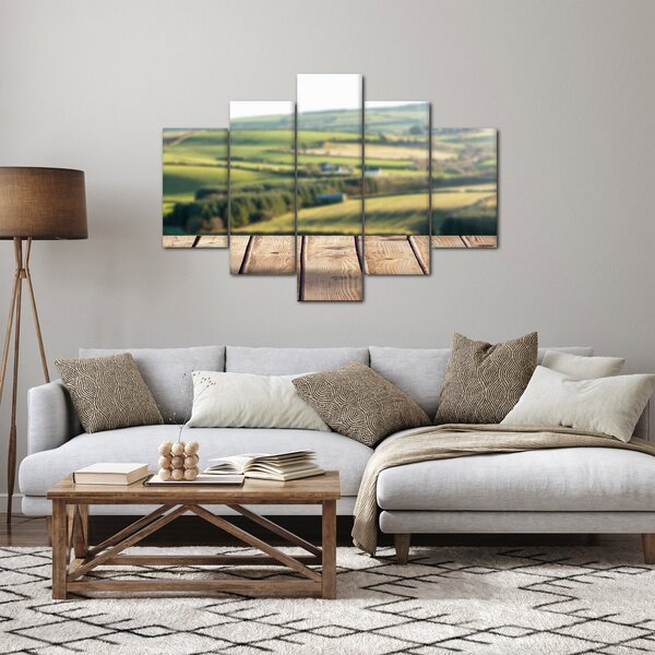 Slika - Pogled na krajolik (150x105 cm)