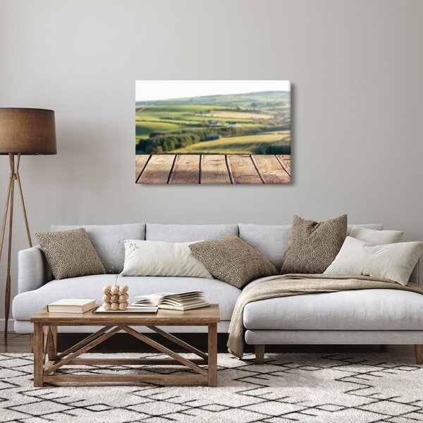 Slika - Pogled na krajolik (90x60 cm)