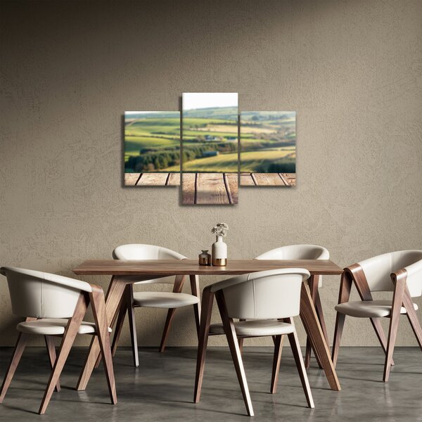 Slika - Pogled na krajolik (90x60 cm)