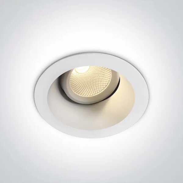 UGRADBENA SVJETILJKA LED/7W/4000K/560lm/60°/230V IP20 BIJELA DM11107FD/W/C