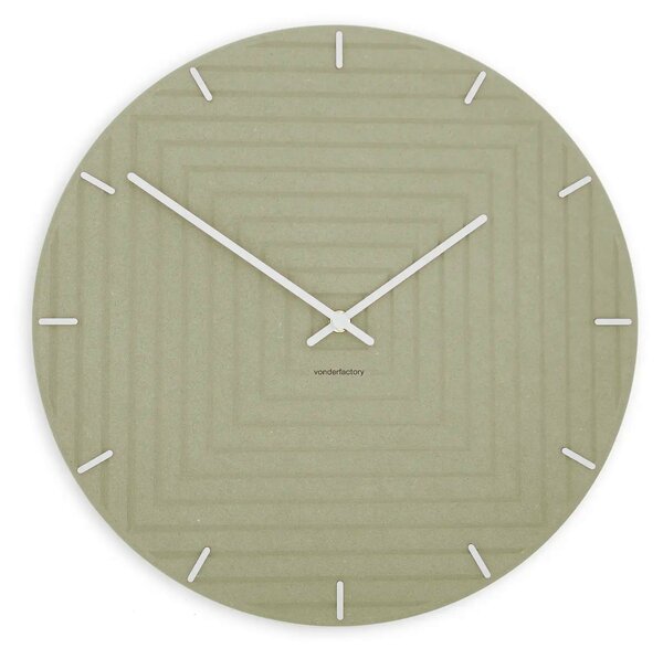 Zidni sat Luxhora Arcantra Khaki 10 boja kazaljki