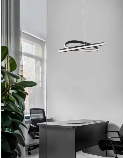 ARIES VISILICA LED 45W/3000K/2364lm/DIMM/IP20/CRNA NL9357063