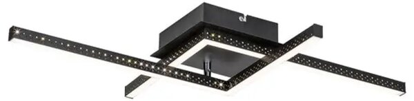 CASIMIR STROPNA SVJETILJKA LED 23/MAT CRNA/IP20/1250lm RA5267