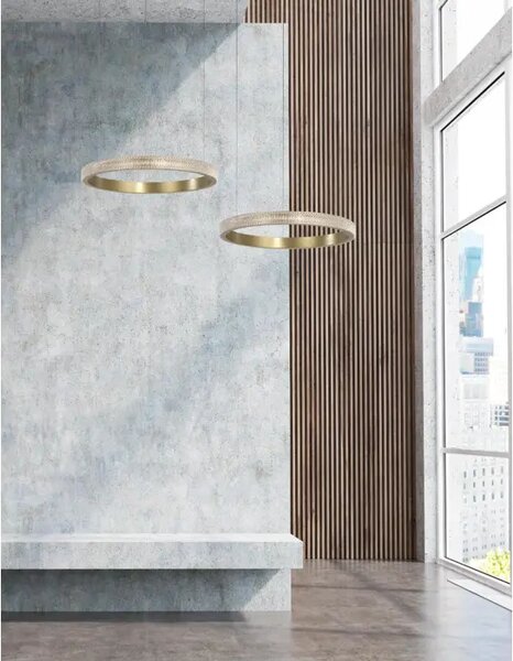ORLANDO VISILICA LED 18W/3000K/1020lm/IP20/ANTIQUE MESING NL86016804