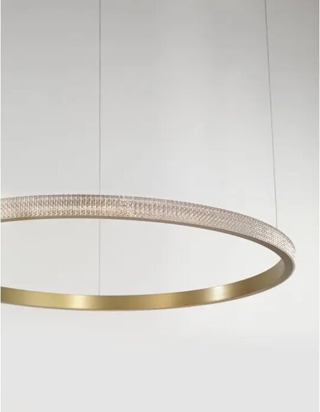ORLANDO VISILICA LED 35W/3000K/1900lm/IP20/ANTIQUE MESING NL86016801