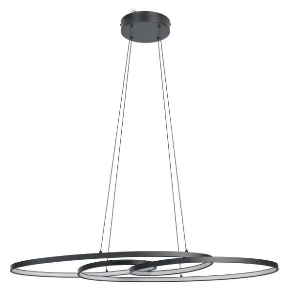 VISILICA 1xLED 36W, D-1150, DIMABILNA, CRNO/BIJELA GIANELLA 900948