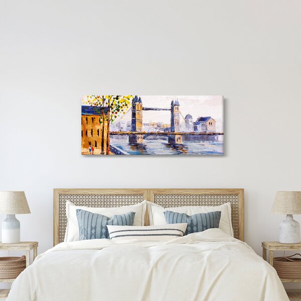 Slika - Slikani grad (120x50 cm)