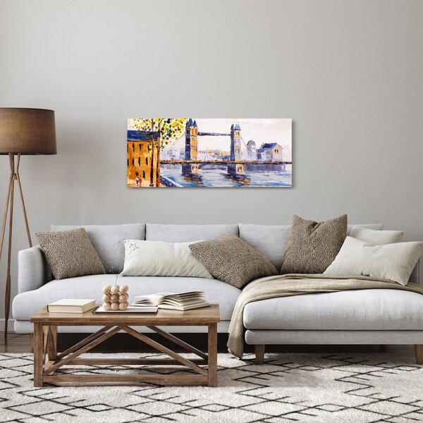 Slika - Slikani grad (120x50 cm)