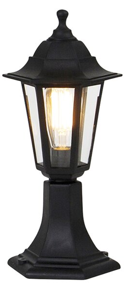 Klasična vanjska podna lampa crna 42,2 cm IP44 - New Haven