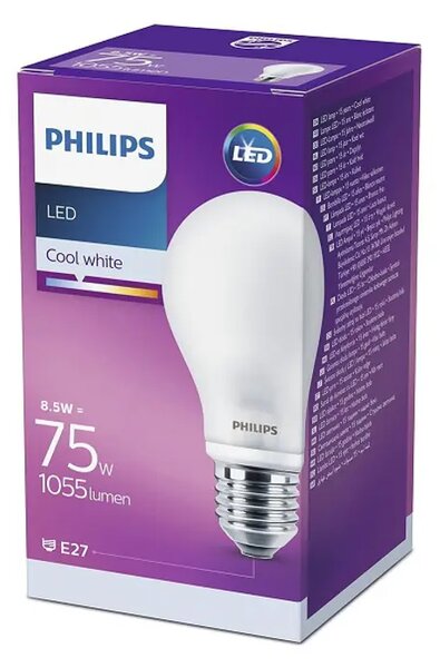 LED CLASSIC ŽARULJA PHILIPS 75W E27 CW A60 FR ND 1CT/10 8718696705612