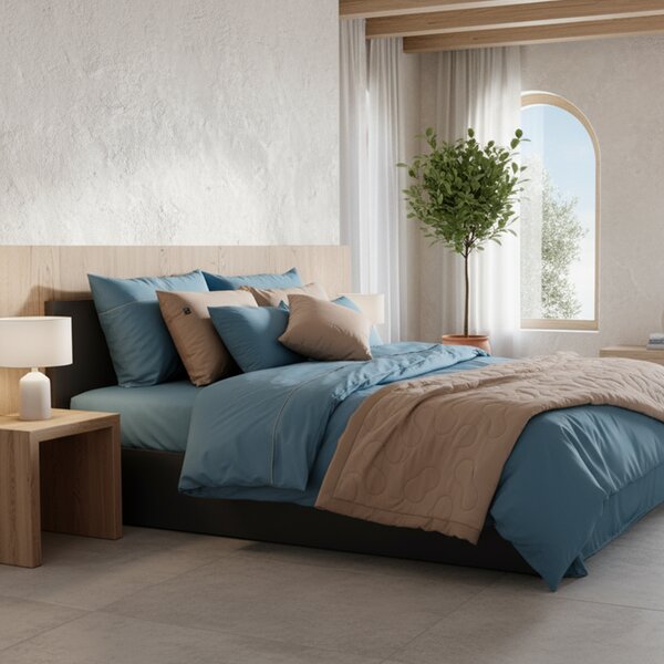 Posteljina Basic – Svijetlo plava