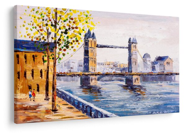 Slika - Slikani grad (90x60 cm)