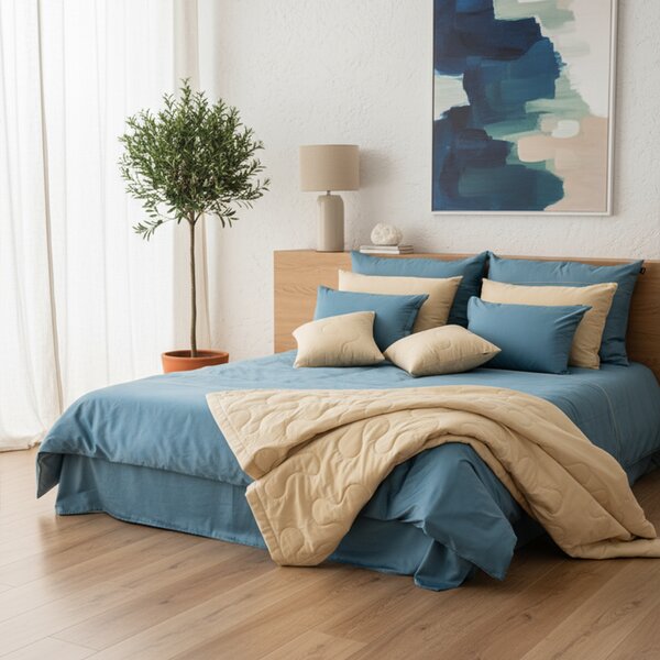 Posteljina Basic – Svijetlo plava