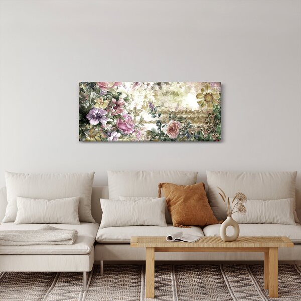 Slika - Dizajnersko cvijeće (120x50 cm)
