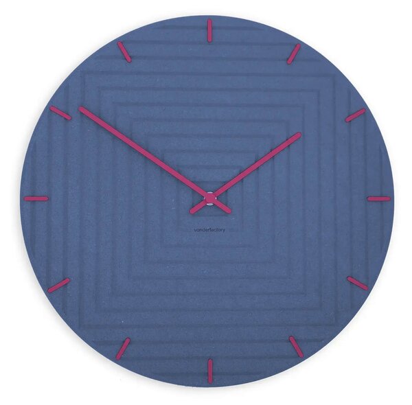 Zidni sat Luxhora Arcantra Dark Blue 10 boja kazaljki