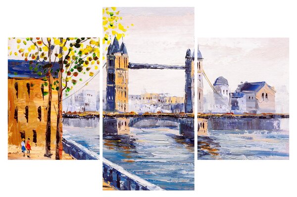 Slika - Slikani grad (90x60 cm)