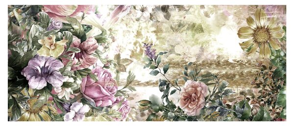 Slika - Dizajnersko cvijeće (120x50 cm)