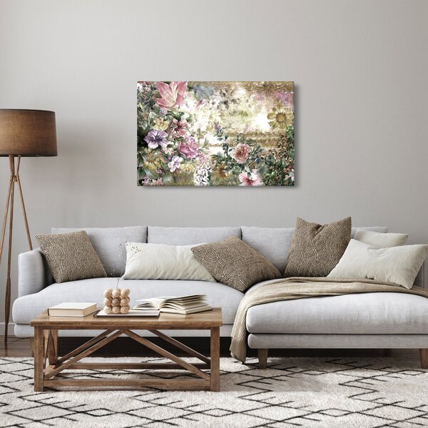 Slika - Dizajnersko cvijeće (90x60 cm)
