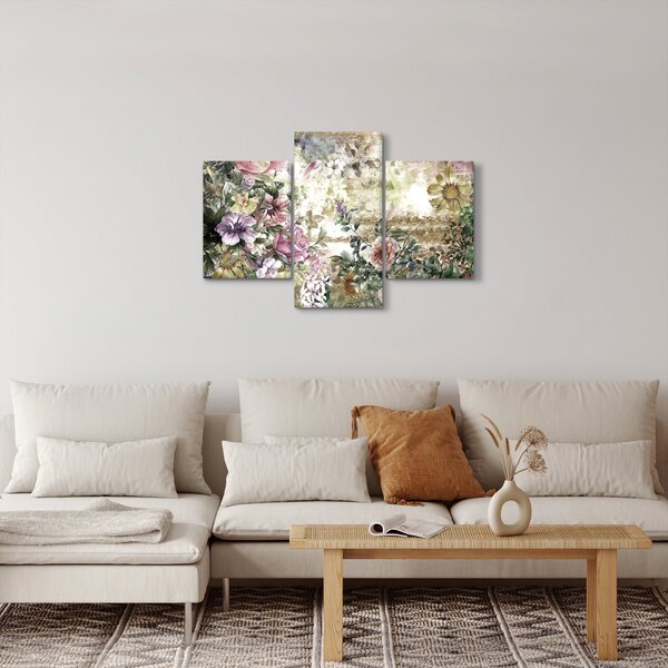 Slika - Dizajnersko cvijeće (90x60 cm)