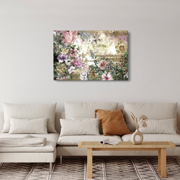 Slika - Dizajnersko cvijeće (90x60 cm)