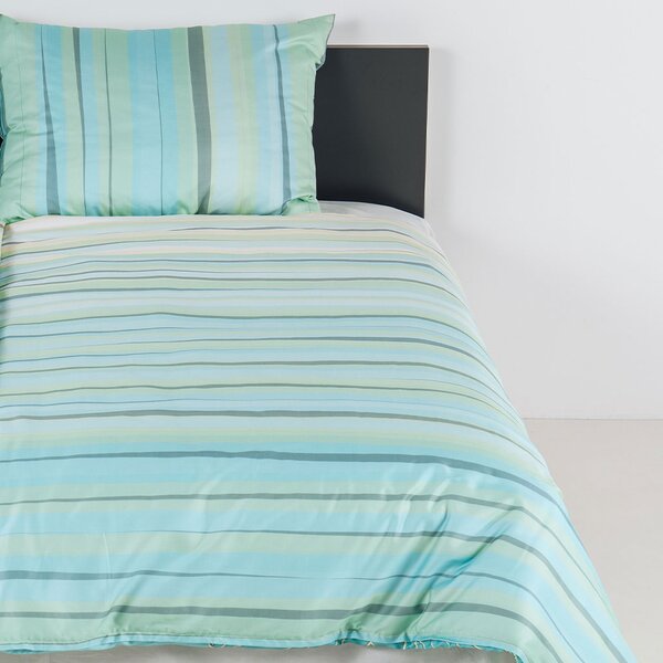Posteljina Zarja 140x200 cm - Mint plava