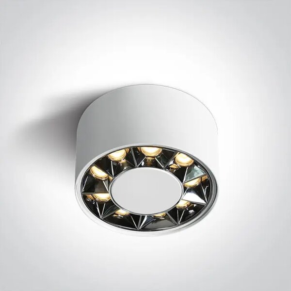 STROPNA SVJETILJKA LED 12W WW IP20 38deg 230V BIJELA DM12112X/W/W