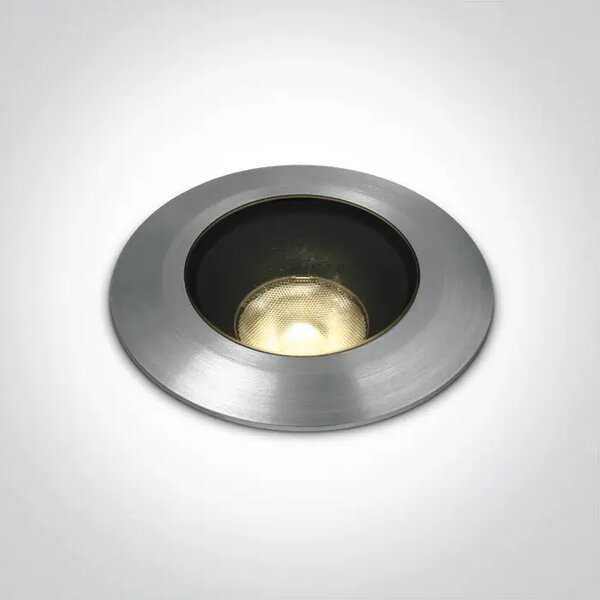 UGRADBENA SVJETILJKA LED/9W/3000K/720lm/38°/24V DC IP67/IK08 ALUMINIJ DM69056C/W
