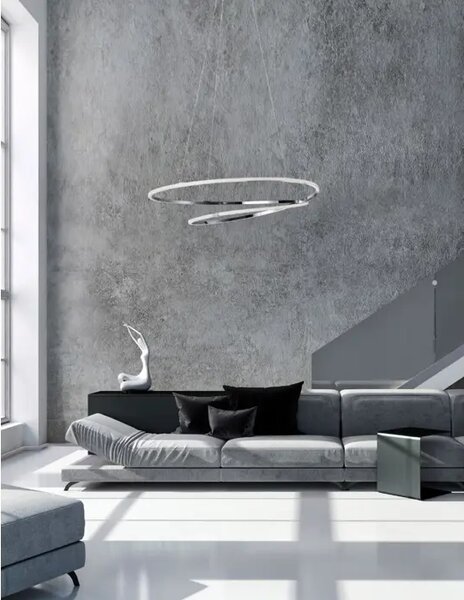 VIAREGGIO VISILICA LED 28W/3000K/2222lm/IP20/KROM NL8101201