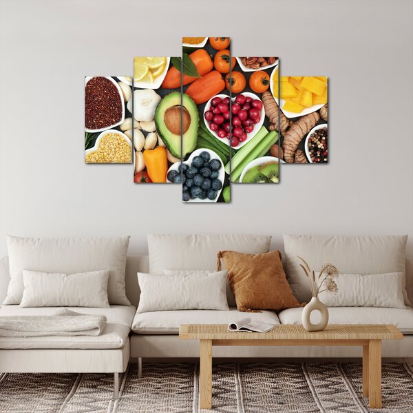 Slika - Zdrava hrana (150x105 cm)