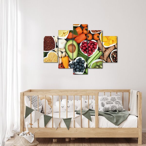 Slika - Zdrava hrana (150x105 cm)