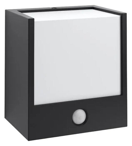ZIDNA SVJETILJKA MACAW SA SENZOROM LED 3,5W/320lm/IP44/CRNA 17317/30/16