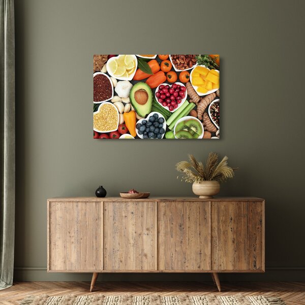 Slika - Zdrava hrana (90x60 cm)
