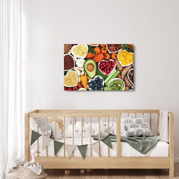 Slika - Zdrava hrana (90x60 cm)