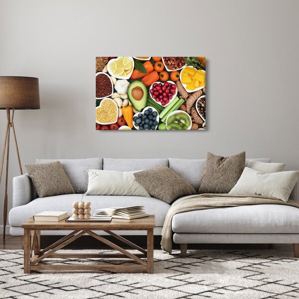 Slika - Zdrava hrana (90x60 cm)