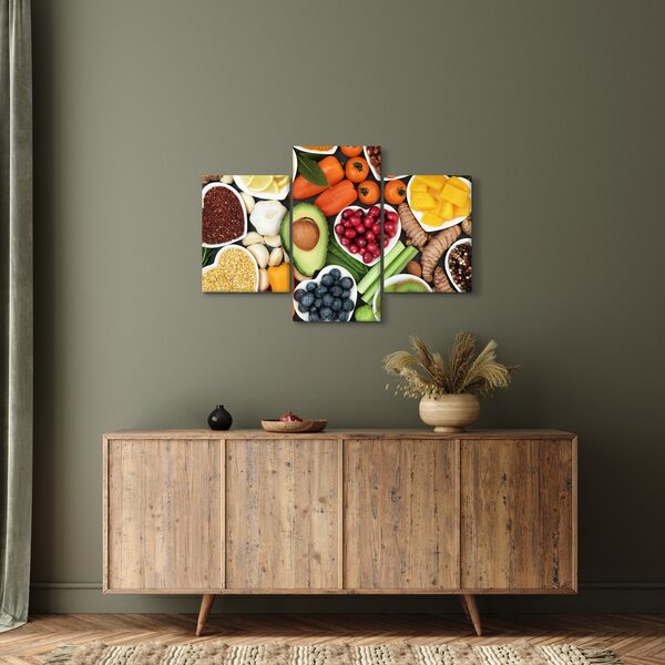 Slika - Zdrava hrana (90x60 cm)