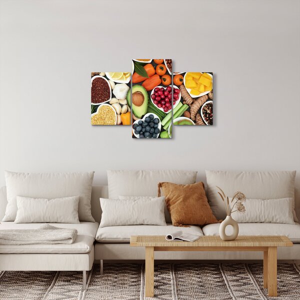 Slika - Zdrava hrana (90x60 cm)