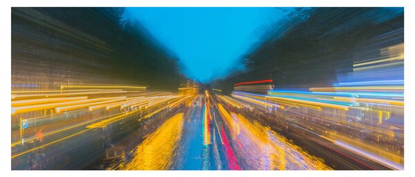 Slika - Slikana apstrakcija (120x50 cm)
