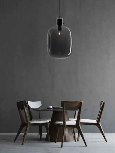 CINZIA VISILICA E27 /IP20/SMOKY & CRNA NL9236500