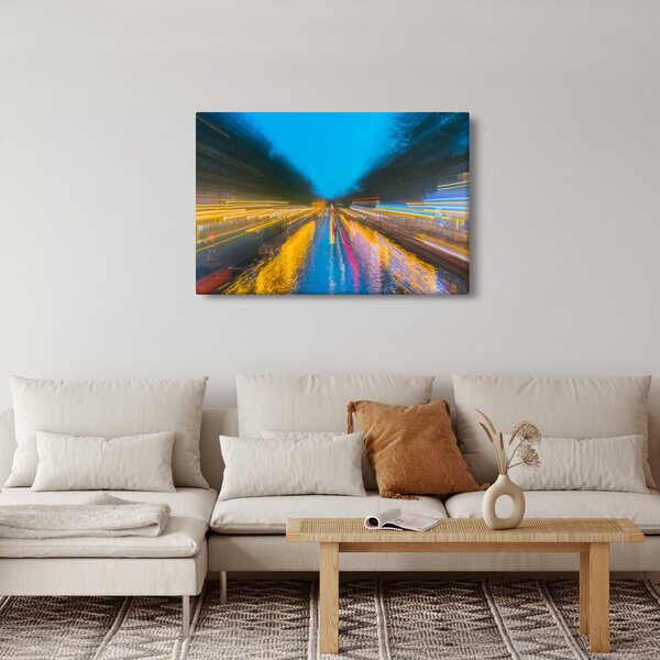 Slika - Slikana apstrakcija (90x60 cm)