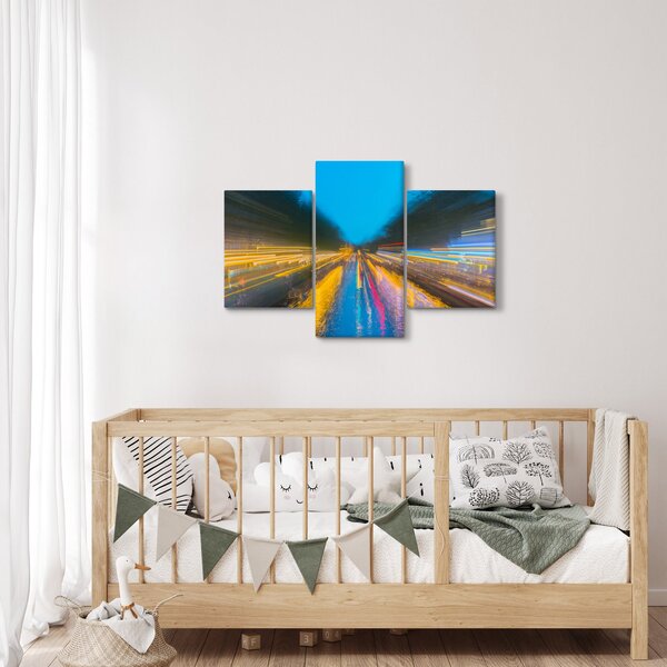 Slika - Slikana apstrakcija (90x60 cm)
