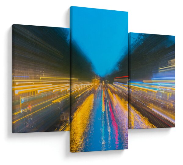 Slika - Slikana apstrakcija (90x60 cm)