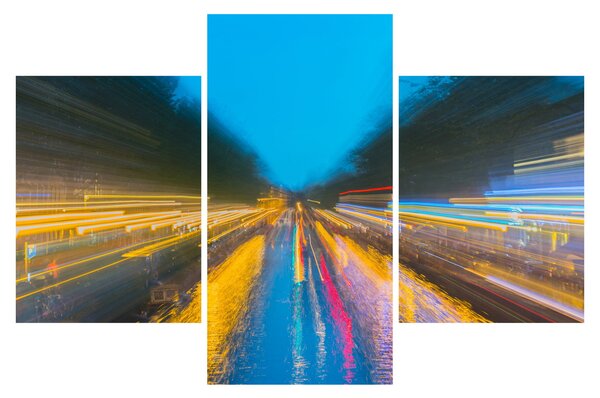 Slika - Slikana apstrakcija (90x60 cm)