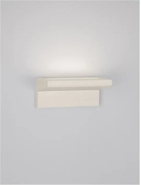 LITA VANJSKA ZIDNA SVJETILJKA LED 6Watt 660Lm IP65 3000K BIJELA NL9540240