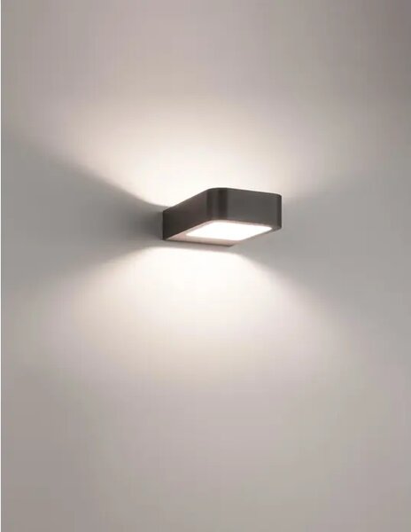 ACQUA VANJSKA ZIDNA SVJET. LED 5W/3000K/490lm/IP54/TAMNOSIVA NL713312